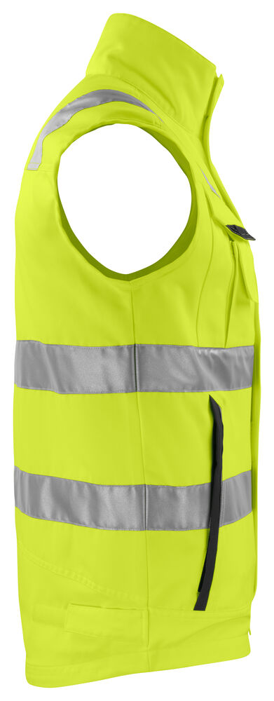 Projob 6711 VEST EN ISO 20471 KLASSE 2 - Yellow/Black [11] / XS