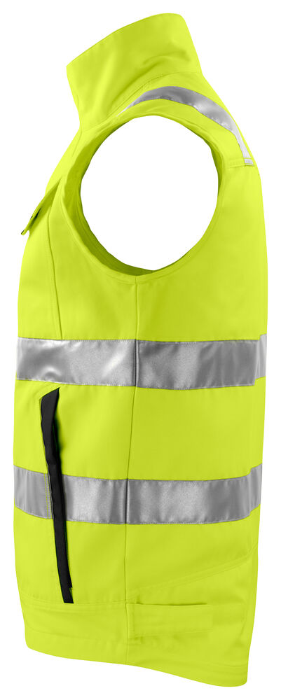 Projob 6711 VEST EN ISO 20471 KLASSE 2 - Yellow/Black [11] / XS