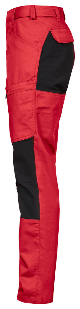Projob 2521 BUKS MED STRETCHPANELER DAME - Red [35] / C32