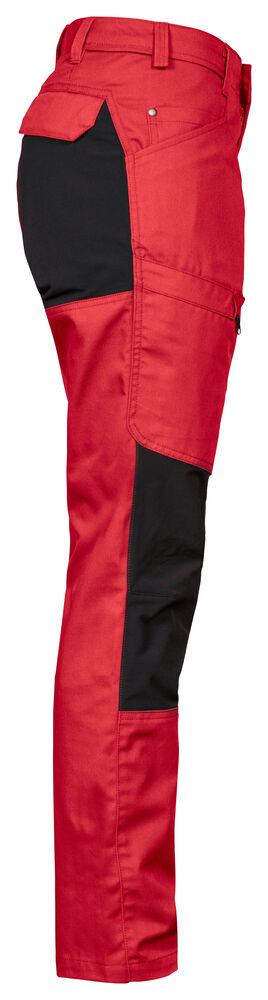 Projob 2521 BUKS MED STRETCHPANELER DAME - Red [35] / C32