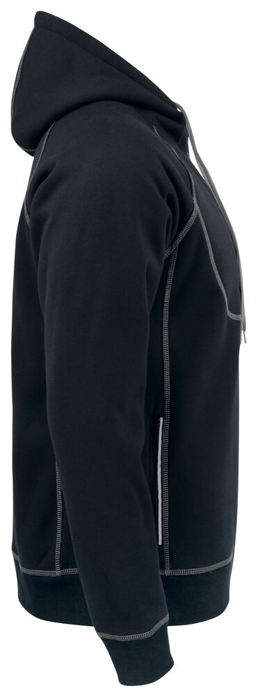 Projob 2130 SWEATJAKKE - Black/Yellow [99] / XS