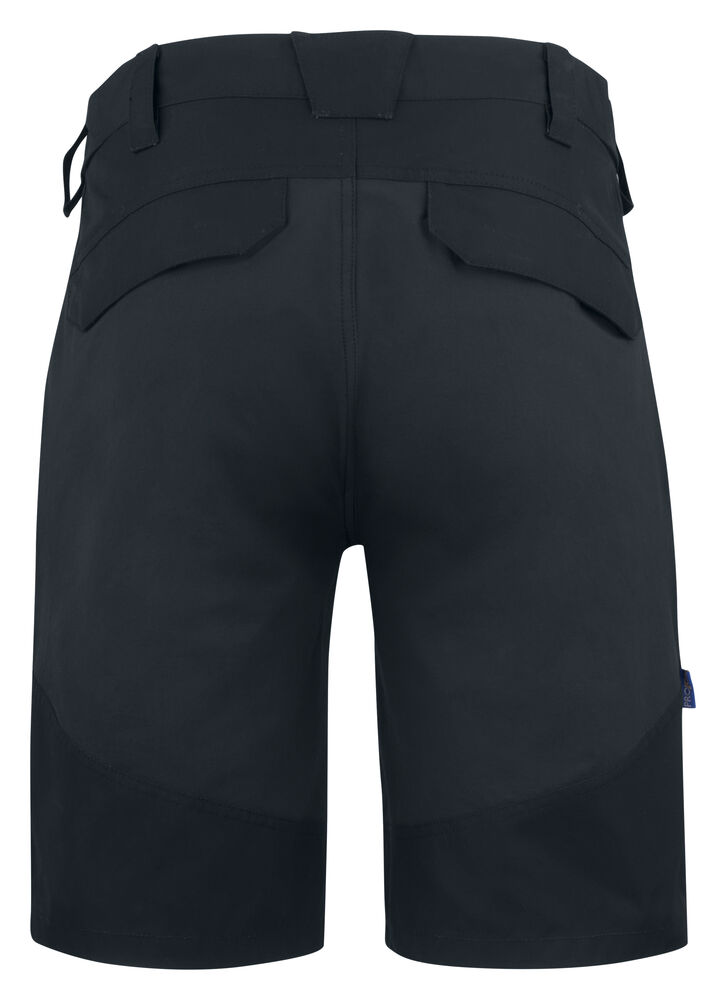 Projob 2522 SHORTS MED STRETCHPANELER - Black/Yellow [99] / C44