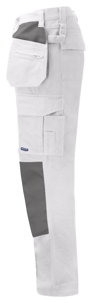 Projob 5530 BUKSER 100% BOMULD - White [00] / D84