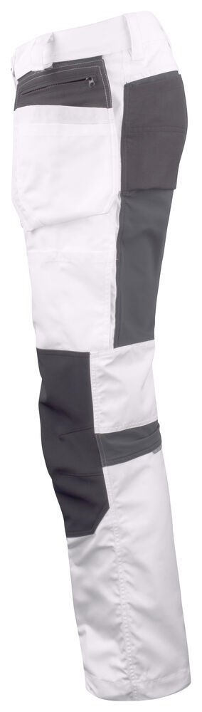 Projob 5536 BUKSER MED STRETCHPANELER - White [00] / C44