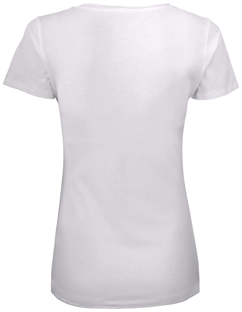 Cutter & Buck Pacific City Tee Ladies - White [00] / XS