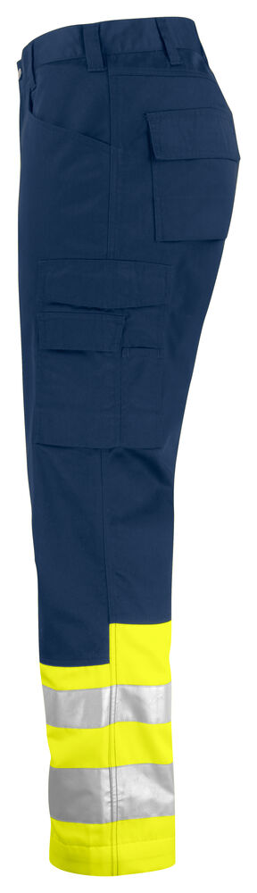 Projob 6533 ARBEJDSBUKS EN ISO 20471 KLASSE 1 - Yellow/Navy [10] / D84