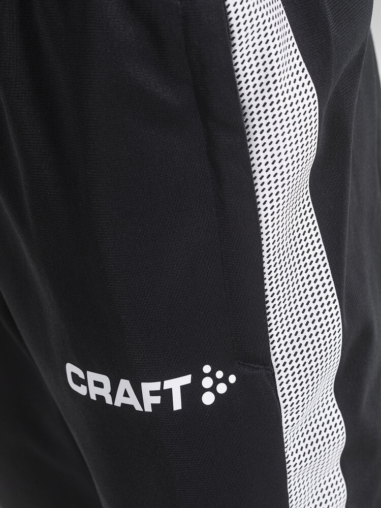 Craft Pro Control Pants Jr - Black/White AW25 [999900] / 122/128