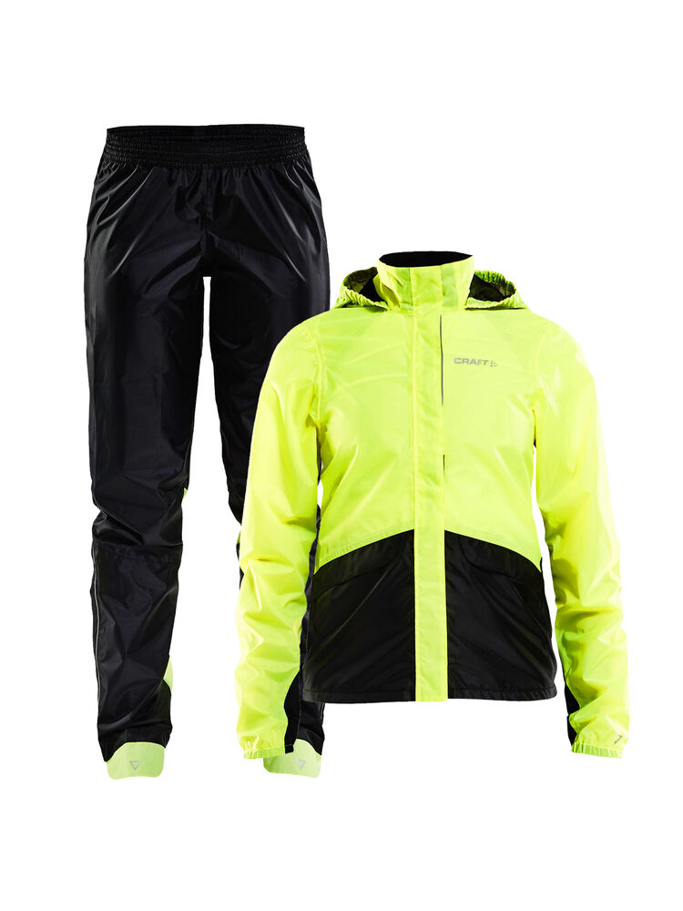 Craft Transit Rain Set W - Black/ Flumino SS25 [999851] / XS