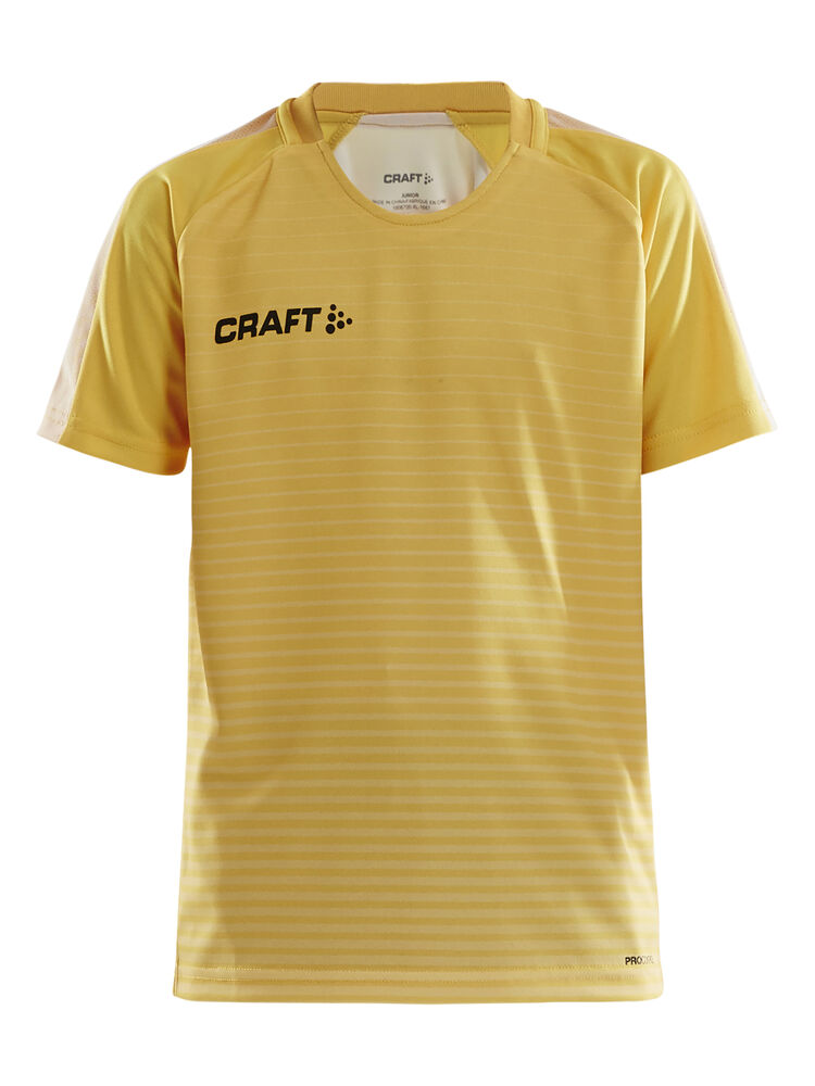 Pro Control Stripe Jersey Jr från Craft i Sweden yellow/Flumino