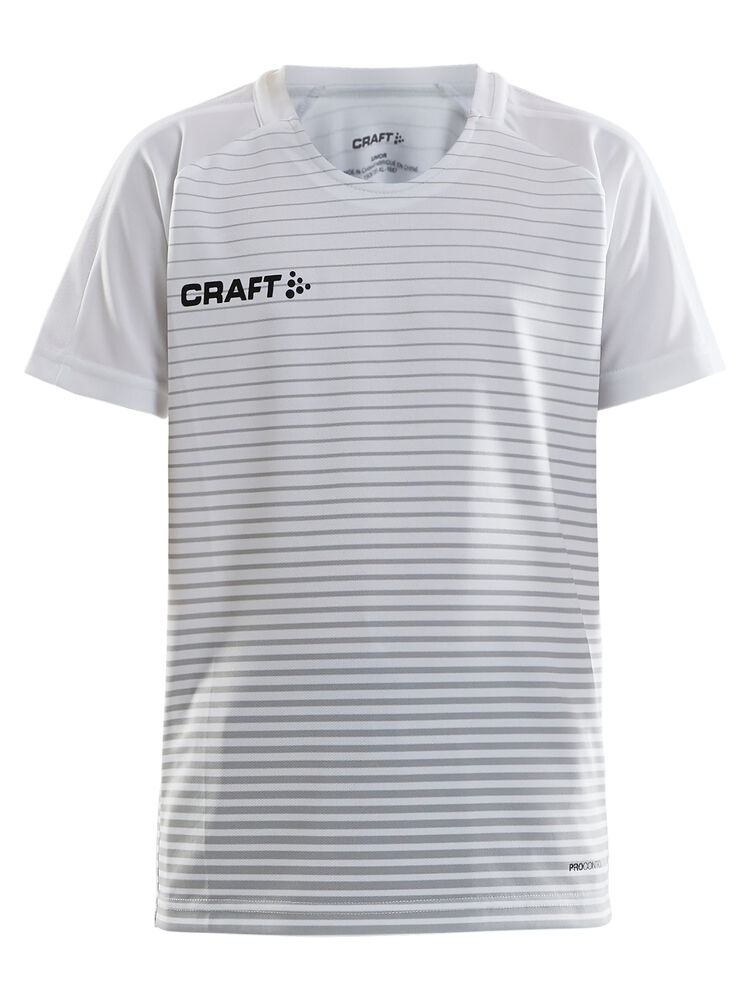 Pro Control Stripe Jersey Jr från Craft i Vit/Silver