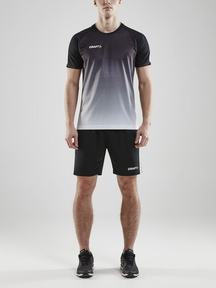 Craft Pro Control Fade Jersey M - Black/White AW25 [999900] / XS