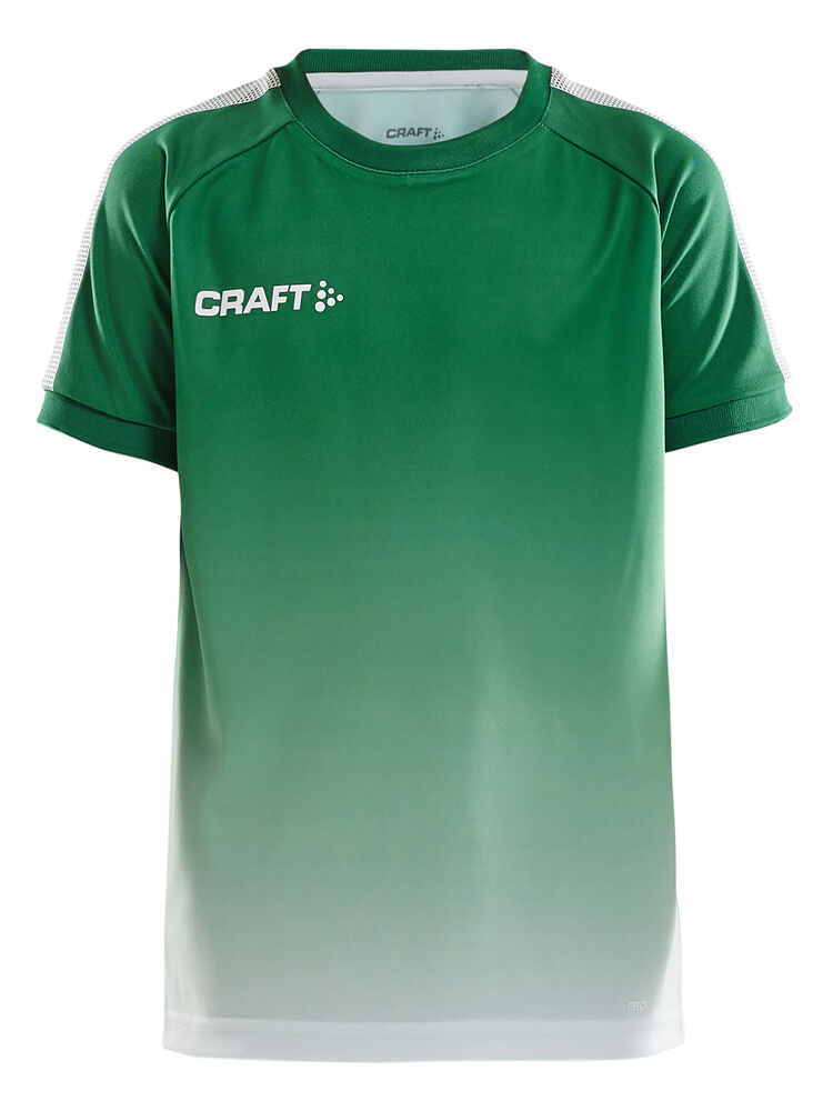 Pro Control Fade Jersey Jr från Craft i Team green/Vit