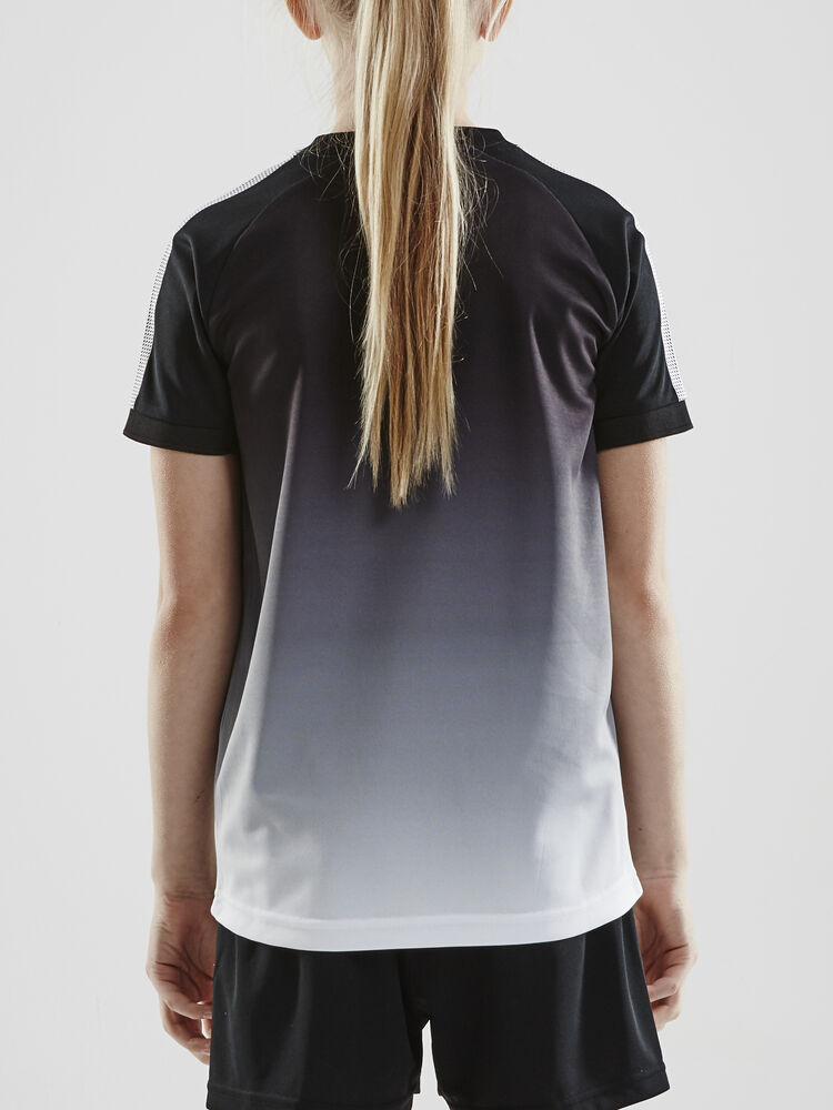 Craft Pro Control Fade Jersey Jr - Black/White AW25 [999900] / 122/128