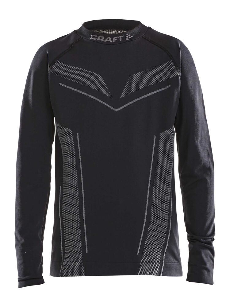Craft Pro Control Seamless Jersey Jr - Black AW25 [999000] / 122/128