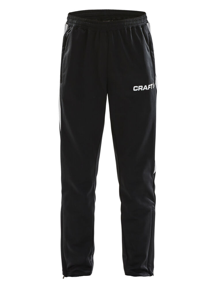 Craft Pro Control Pants Jr - Black/White AW25 [999900] / 122/128