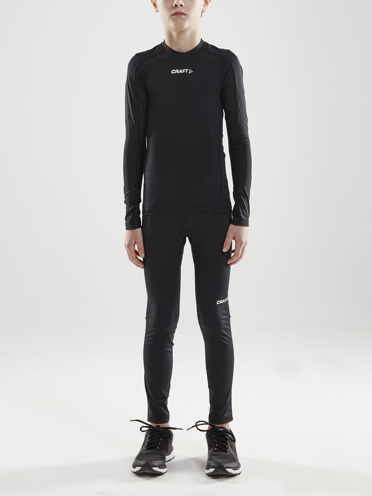 Craft PRO Control Compression Long Sleeve Jr - Black AW25 [999000] / 122/128