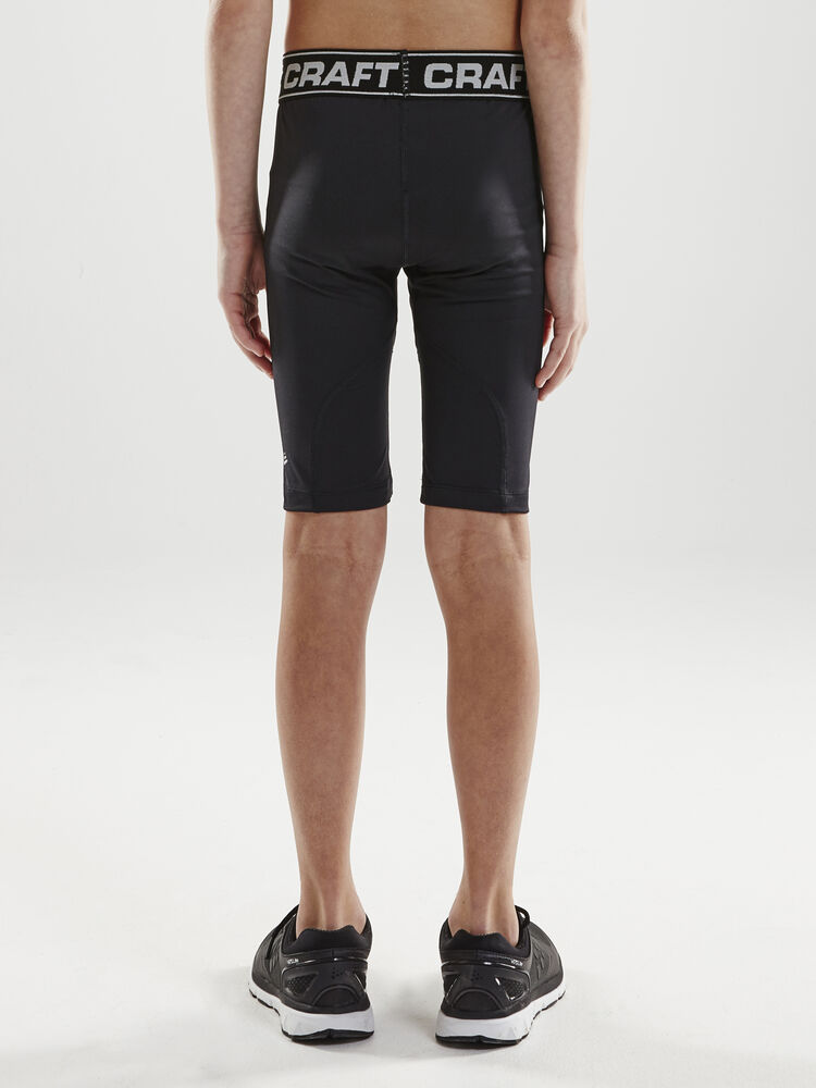 Craft Pro Control Compression Short Tights Jr - Black AW25 [999000] / 122/128