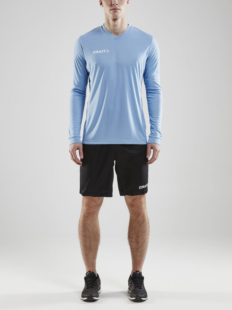 Craft Squad Go Jersey Solid Ls M - MFF Blue [1341] / XS