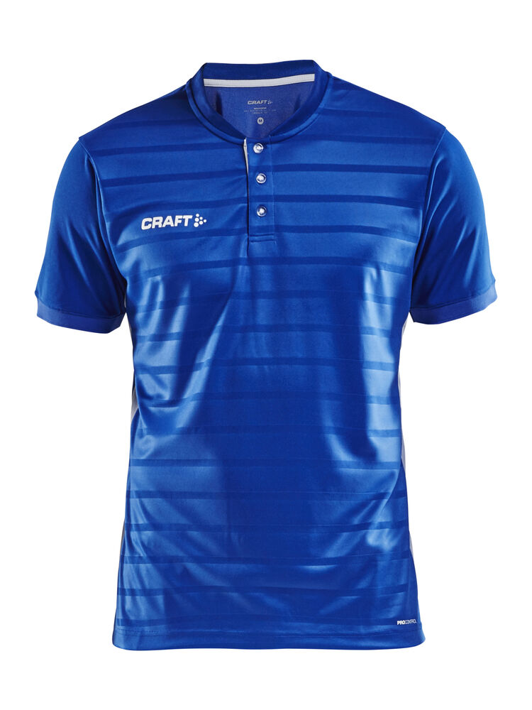 Craft Pro Control Button Jersey M - CLUB COBOLT-WHITE [346900] / XS