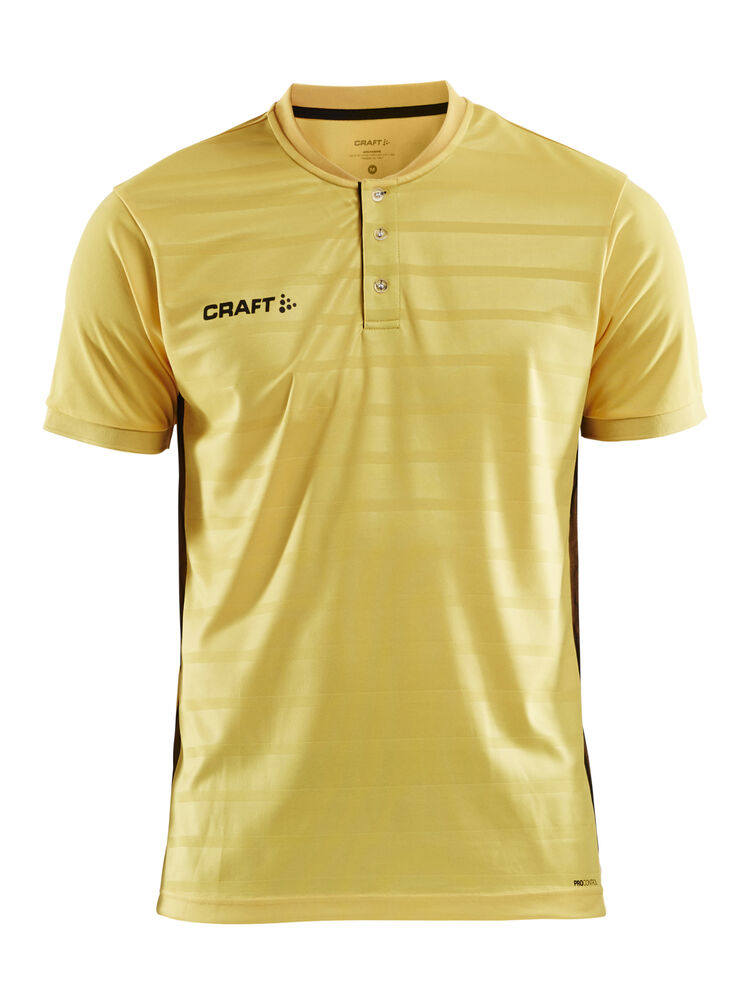 Pro Control Button Jersey M från Craft i Sweden yellow/Svart