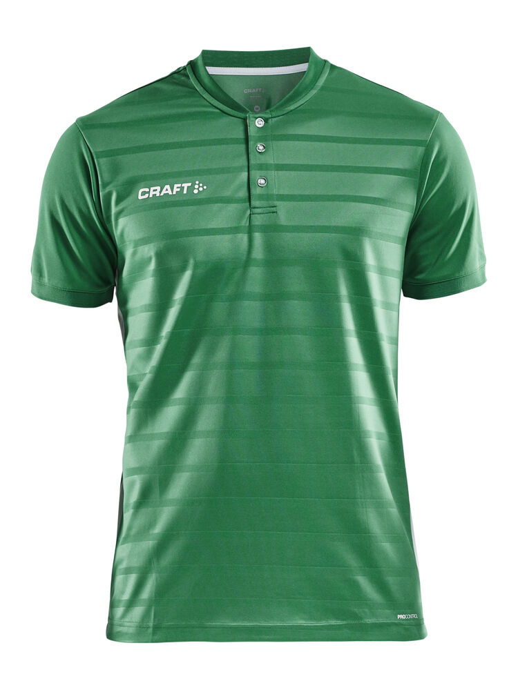 Pro Control Button Jersey M från Craft i Team green/Vit