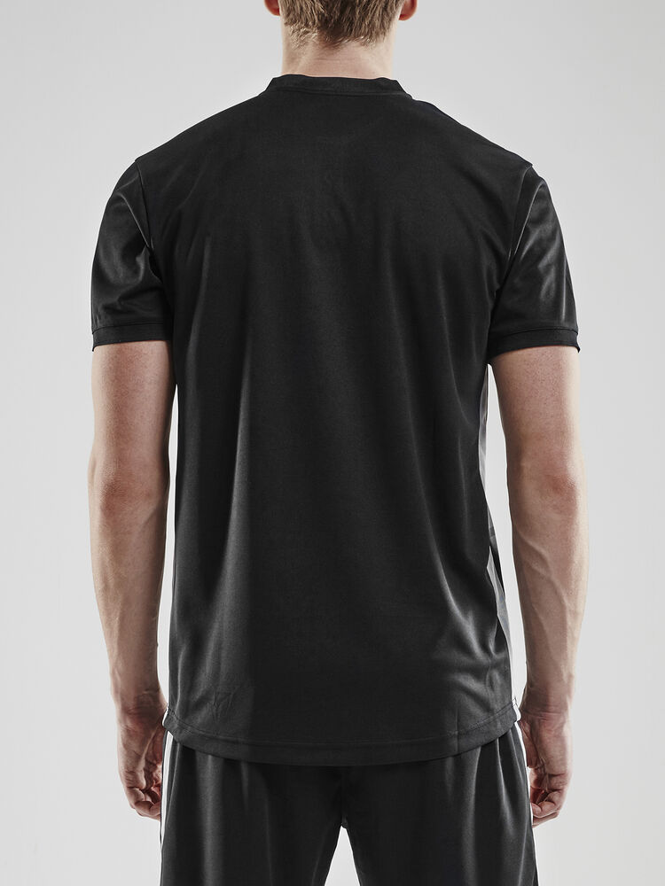 Craft Pro Control Button Jersey M - Black/White AW25 [999900] / XS