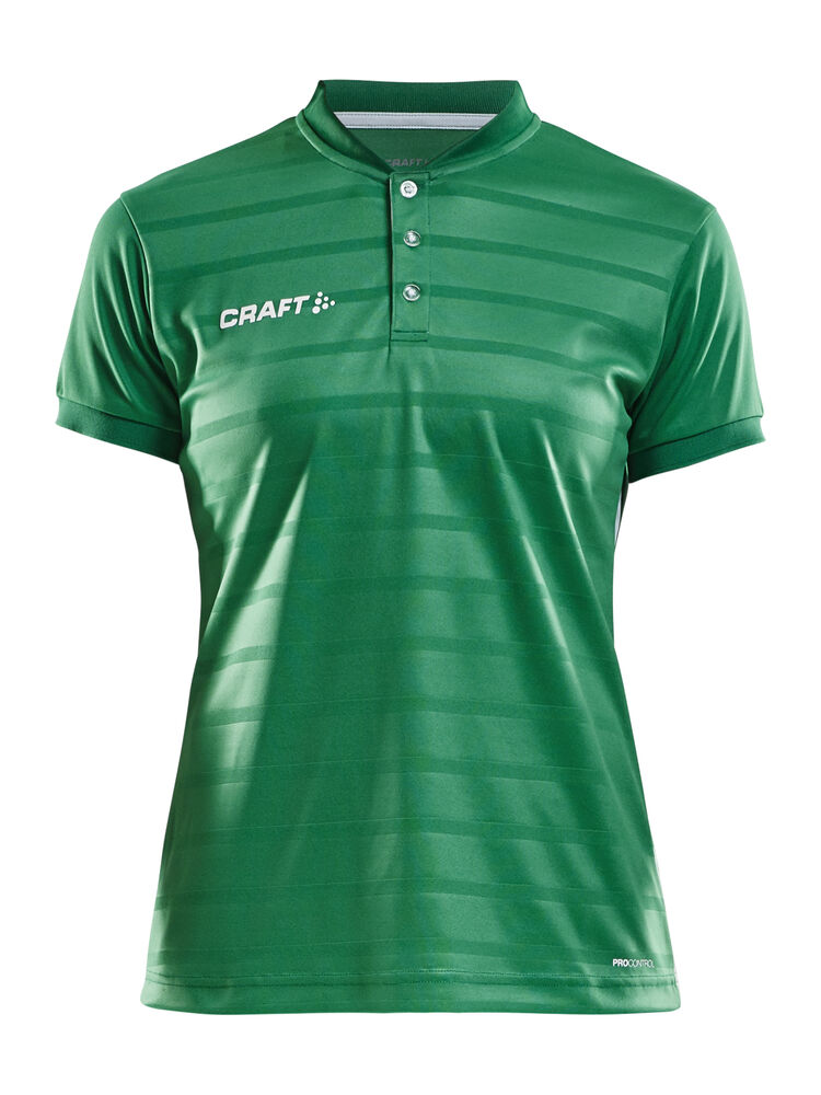 Pro Control Button Jersey W från Craft i Team green/Vit