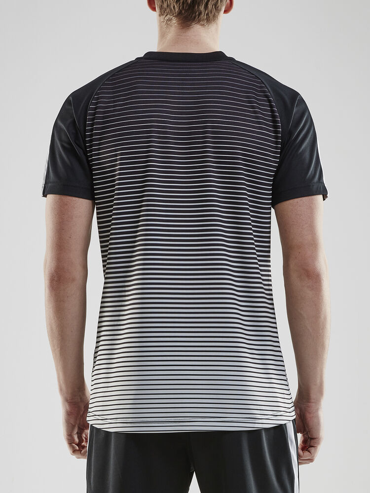 Craft Pro Control Stripe Jersey M - Black/Platinum [999920] / XS