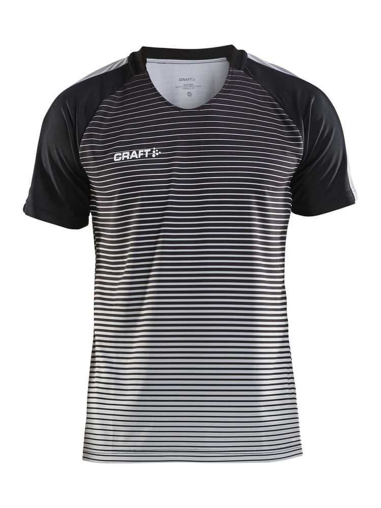 Craft Pro Control Stripe Jersey M - Black/Platinum [999920] / XS
