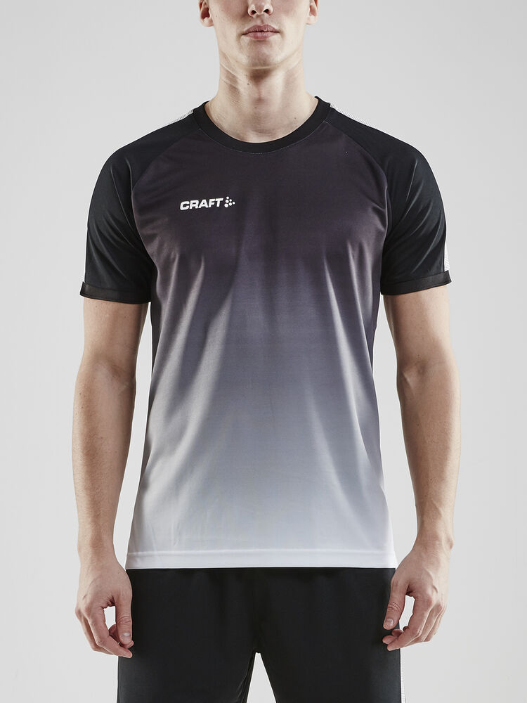 Craft Pro Control Fade Jersey M - Black/White AW25 [999900] / XS
