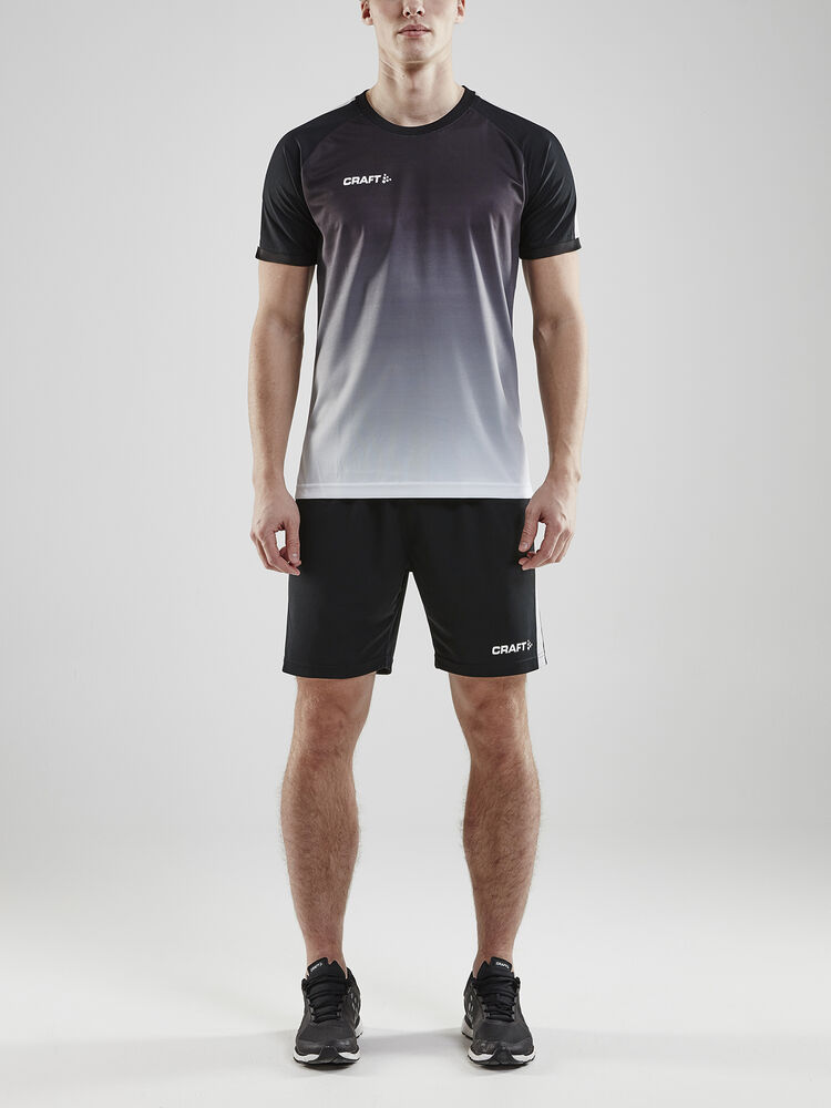 Craft Pro Control Fade Jersey M - Black/White AW25 [999900] / XS