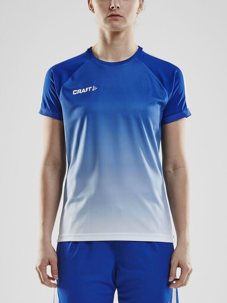 Craft Pro Control Fade Jersey W - CLUB COBOLT-WHITE [346900] / XS