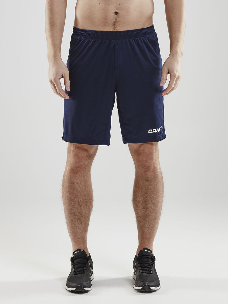 Craft Progress Longer Shorts Contrast M - Navy-White [390900] / XS