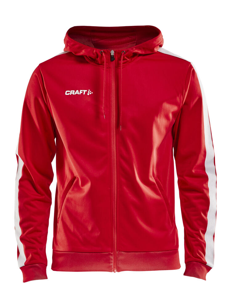 Pro Control Hood Jacket M från Craft i Bright red/Vit