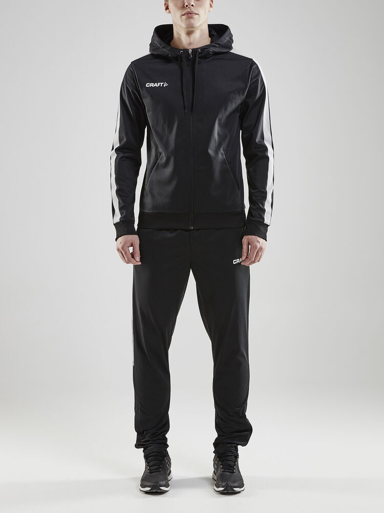 Craft Pro Control Hood Jacket M - Black/White AW25 [999900] / XS
