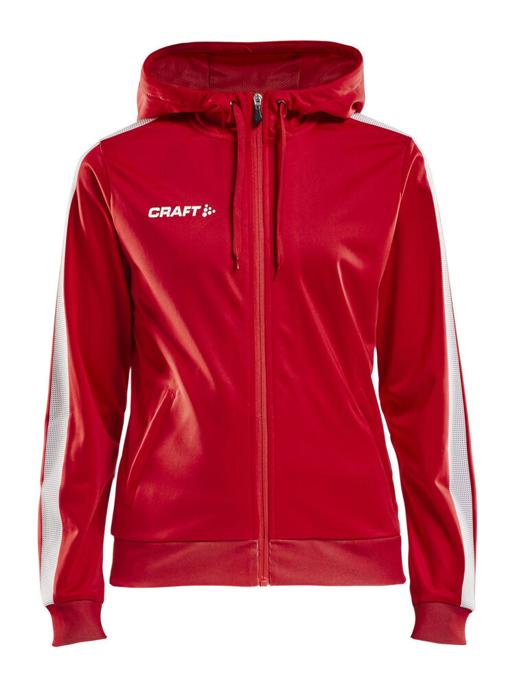Pro Control Hood Jacket W från Craft i Bright red/Vit