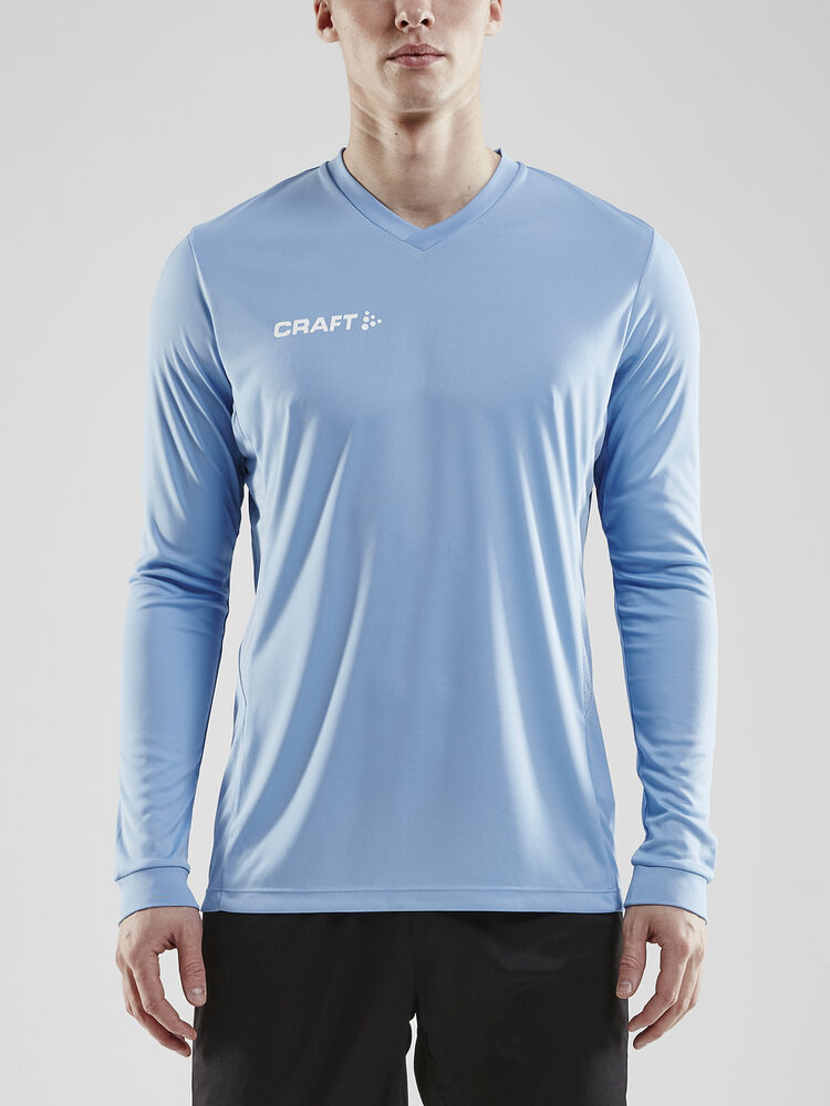 Craft Squad Go Jersey Solid Ls M - MFF Blue [1341] / XS