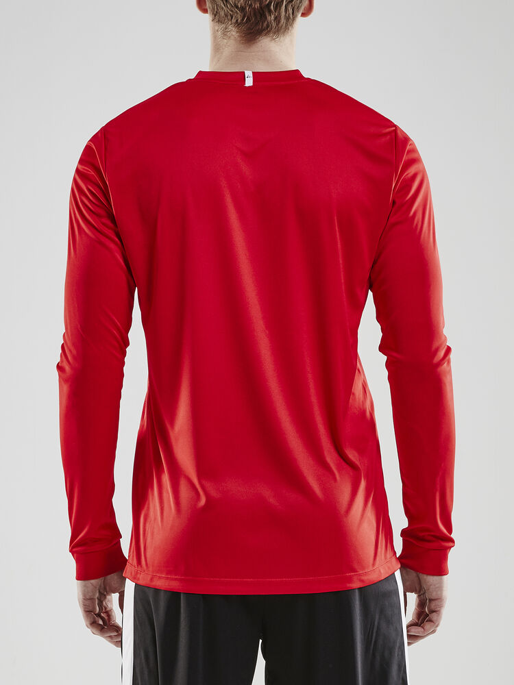 Craft Squad Go Jersey Solid Ls M - Bright Red [1430] / XS