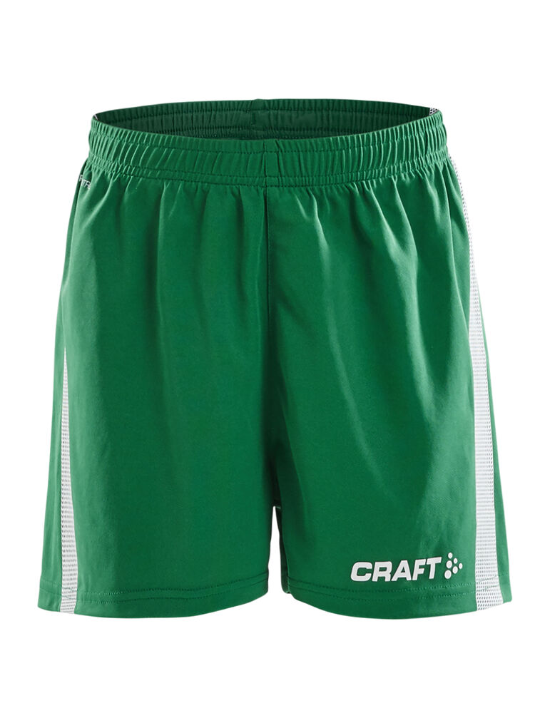Pro Control Shorts Jr från Craft i Team green/Vit