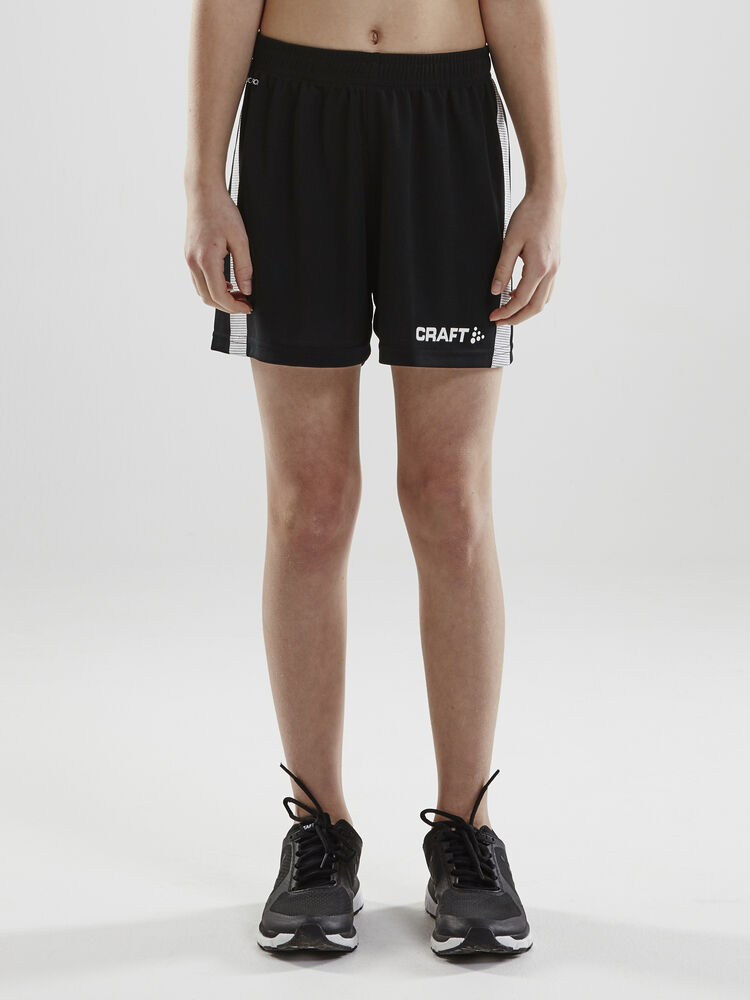 Craft Pro Control Shorts Jr - Black/White AW25 [999900] / 122/128