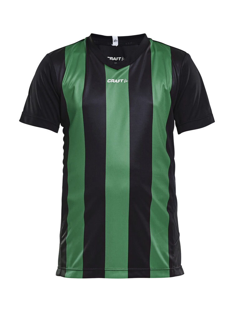 Progress Jersey Stripe Jr från Craft i Svart/Team green