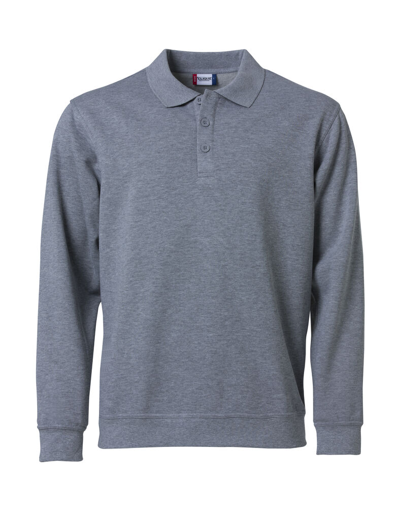 Basic Polo Sweater – Clique