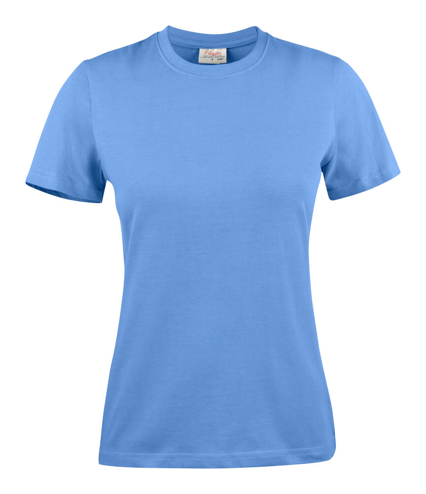 Heavy T-shirt Lady från Printer Essentials i Himmelsblå