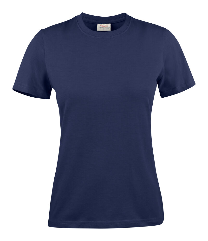 Heavy T-shirt Lady från Printer Essentials i Marinblå