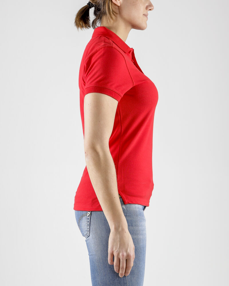 Craft Casual Polo Pique W - BRIGHT RED [430000] / XS