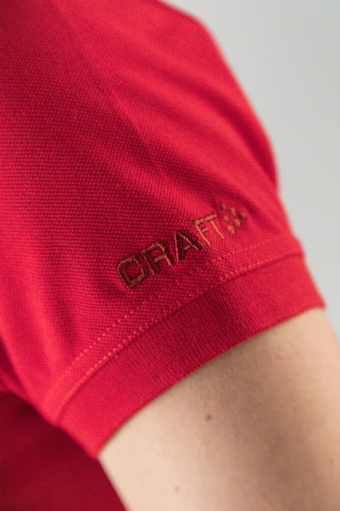 Craft Casual Polo Pique W - BRIGHT RED [430000] / XS