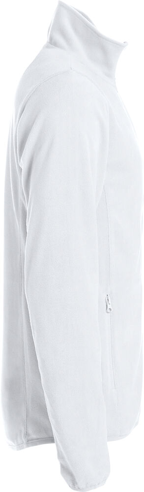 Clique Basic Micro Fleece Jacket - Hvid/Rød/Navy [00] / XS