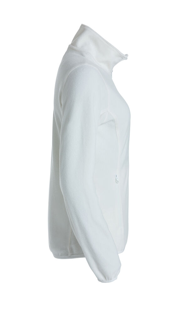 Clique Basic Micro Fleece Jacket Women - Hvid/Rød/Navy [00] / XS
