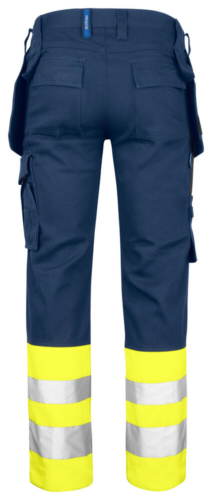 Projob 6530 ARBEJDSBUKS EN ISO 20471 KLASSE 1 - Yellow/Navy [10] / D84
