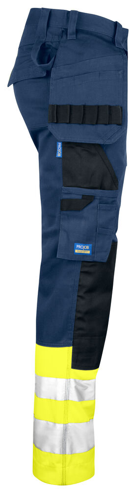 Projob 6530 ARBEJDSBUKS EN ISO 20471 KLASSE 1 - Yellow/Navy [10] / D84